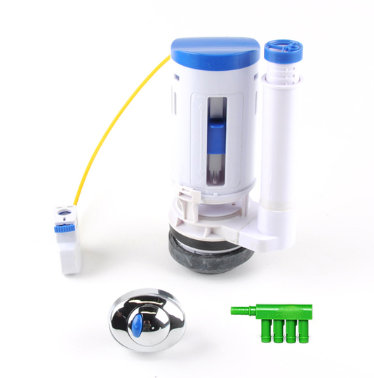 2” Dual Flush Valve Conversion Kit and Overflow Water Conserver – with Euro Button